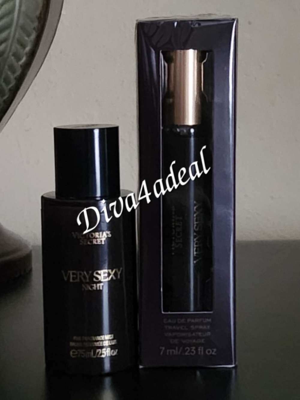 Victoria’s Secret VERY SEXY NIGHT Mist Spray & Parfum Spray 2PC Set
